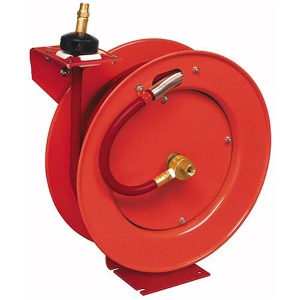 Totaltools 83754 1/2 Inch Air Hose Reel Auto Rewind 50 ft. TO67803